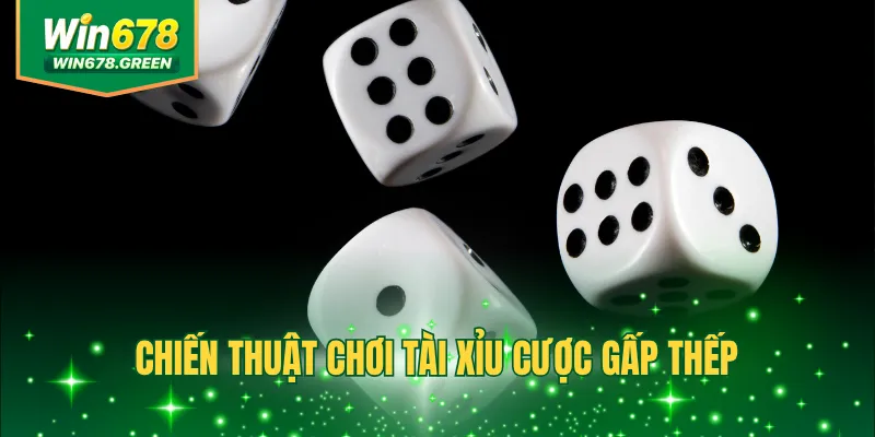 Chiến thuật chơi tài xỉu cược gấp thếp