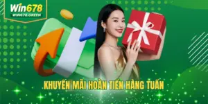 Khuyến Mãi Hoàn Tiền Hàng Tuần Tại Trang Cá Cược WIN678