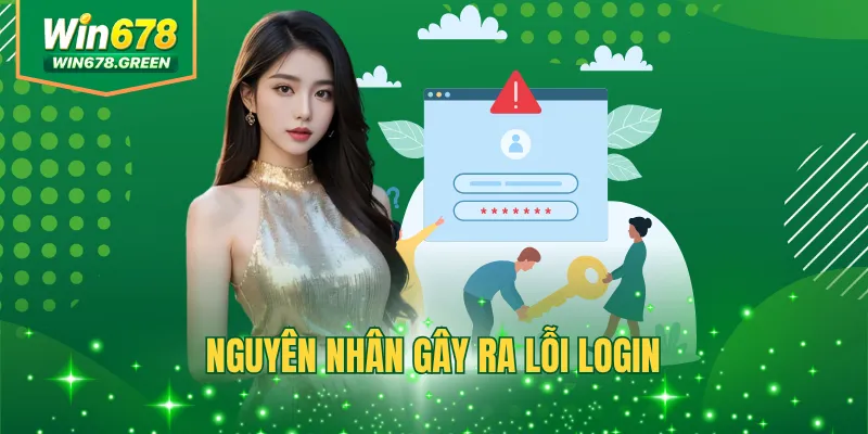 Nguyên nhân gây ra lỗi login